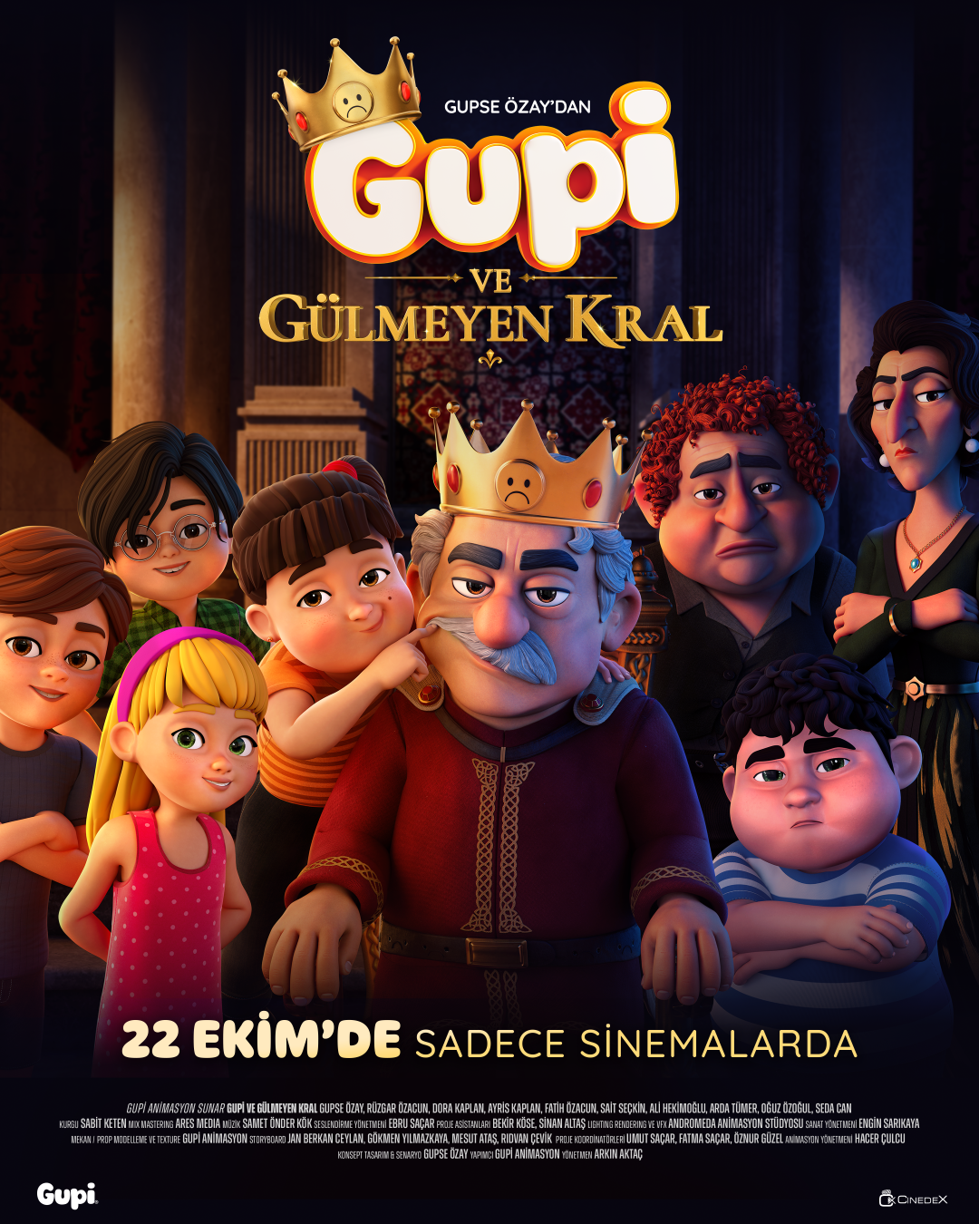 Gupi ve Gülmeyen Krai (Türkisch)